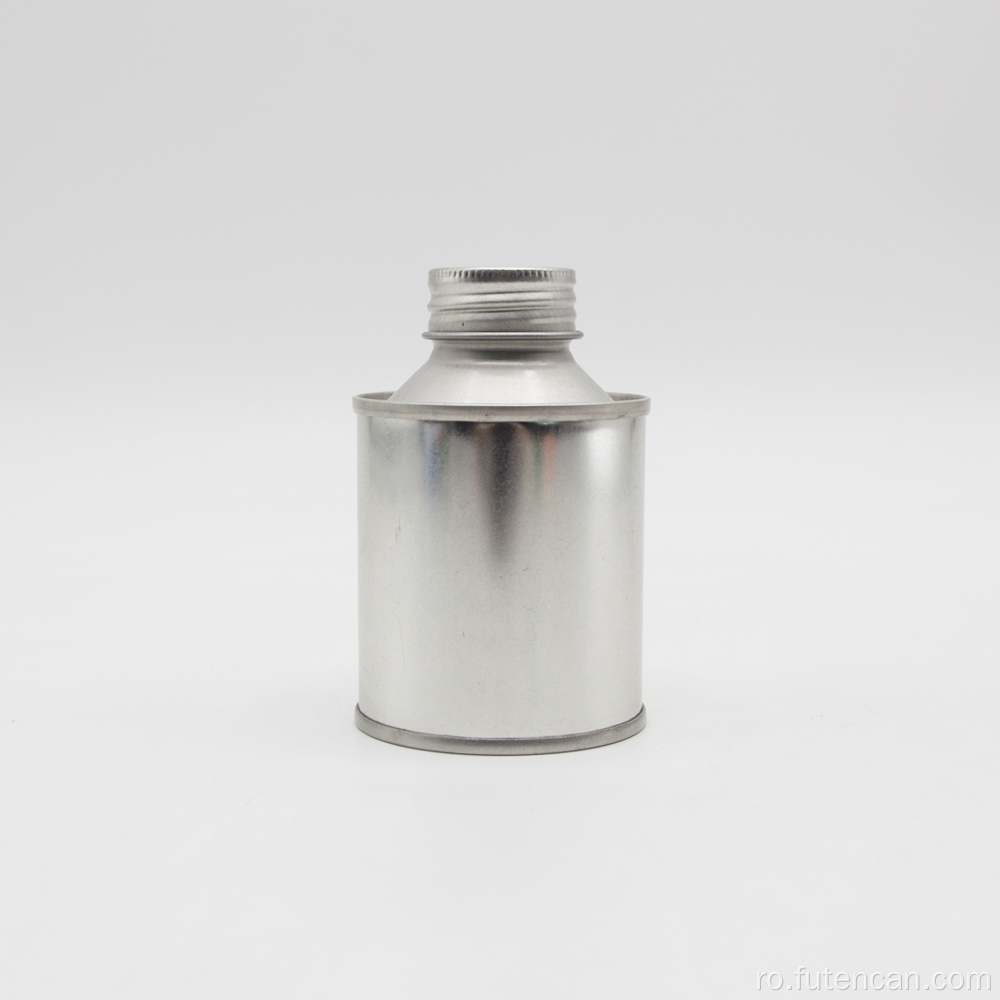 Cutii metalice goale rotunde