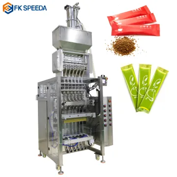 Full Automatic 4/6 Lane Salt, Sugar, and Granule Multi-Lane Bag Packing Machine