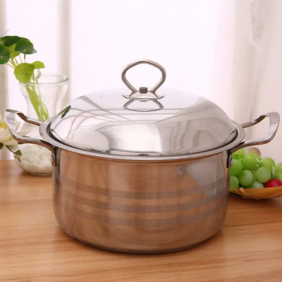 Top Quality Food Grade Classical Stainless Steel Casserole Pot