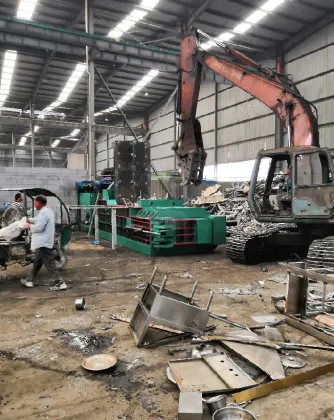 HPM-500 Waste Stainless Steel Baler