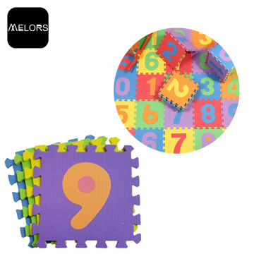 Baby Interlocking EVA Foam Numbers Puzzle Mat