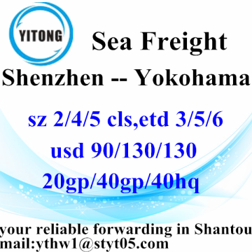 Shenzhen Sea Freight Shipping Services to Yokohama