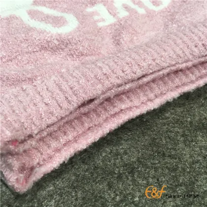 Pink Jacquard Knitted Warm Short Pants for Babies