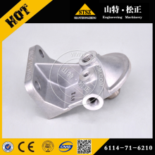 رأس تصفية الوقود 6114-71-6210 لمحرك Komatsu 4D130-1C-P