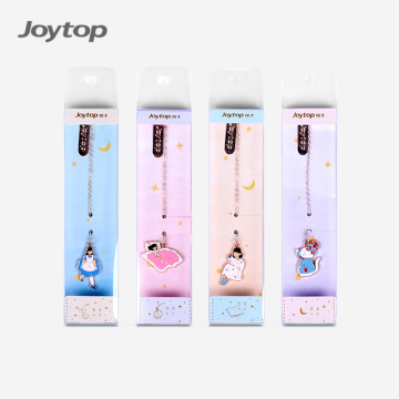 Joytop 5471 Japanese-Style Girl Soft Enamel Pendant Bookmark