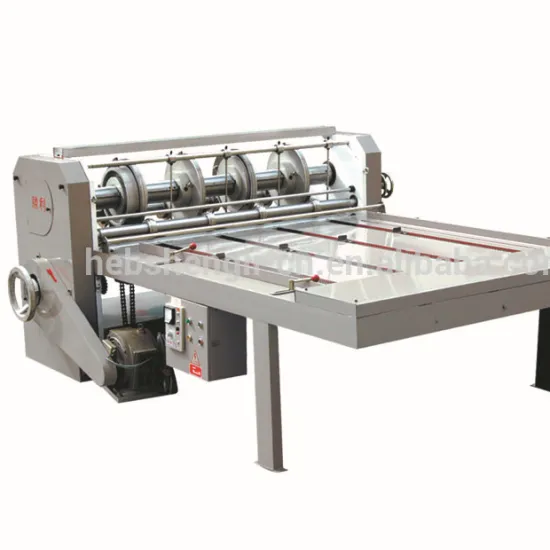 Semi-Automatic Cardboard Separating and Slicing Line for Packaging Machinery