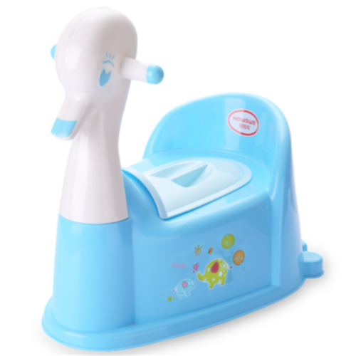 Duck Shape Plastic Baby Toilet Trainer With Music