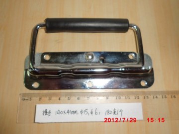 Sprung handles for wooden box