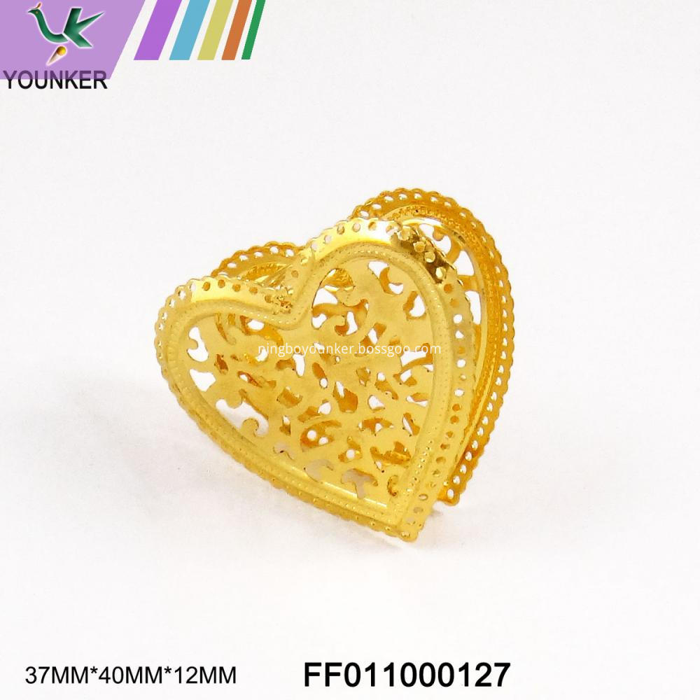 Heart Shape Metal Ornament