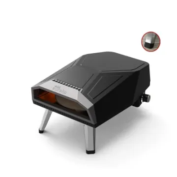 Garden High Quality Metal 12 Inches Gas Pizza Oven with Rotating Pizza Stone