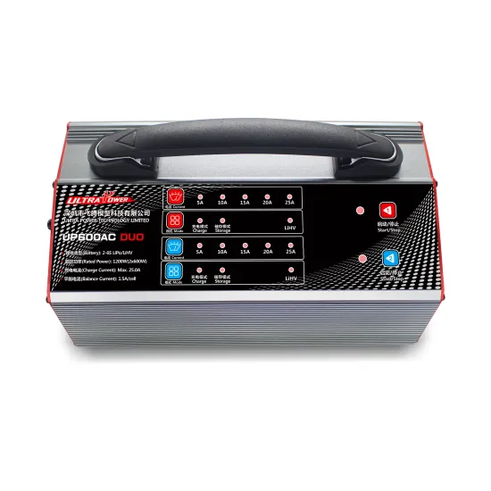 Super Power Up 600AC Dual Channel 2-6S Lithium LIHV Battery Balance Charger for Drone and Agricultural Drone Applications