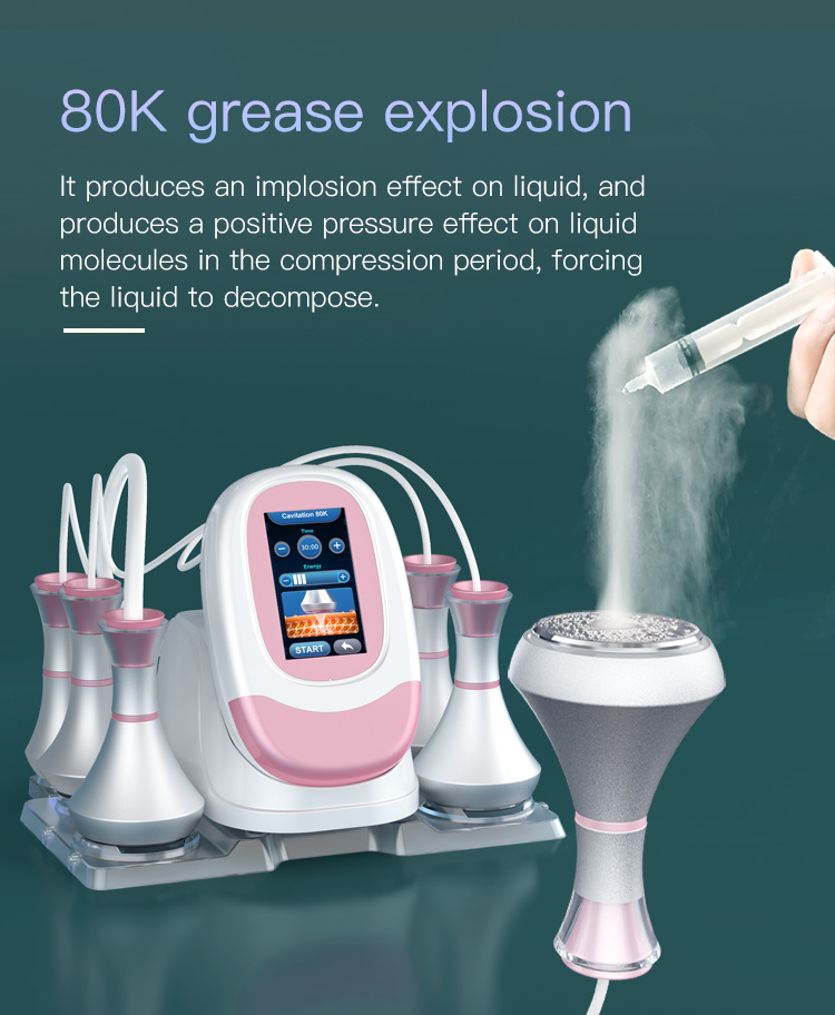 cavitation machine with vacuum