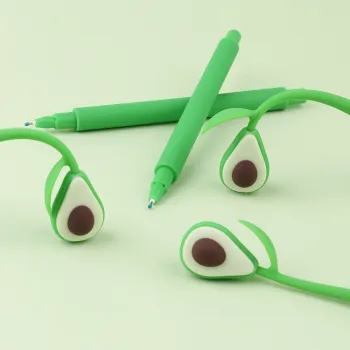 Kuki Stationery: Manufacturer of Cute Avocado Shaking Gel Pens