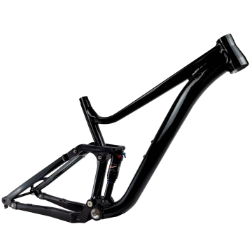 Enduro Bicycle Frame with Full Suspension, Boost 148x12mm Compatibility for Trail and All-Mountain Riding in 16inch and 18inch Sizes, Crafted from Aluminium Alloy for MTB Enthusiasts