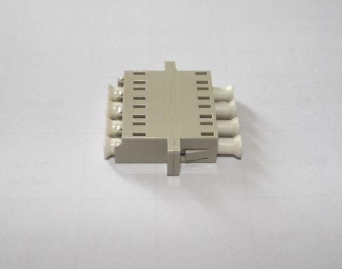 Simplex Lc Fiber Optic Adaptor Quad Netwok Adapter For Telecom Network