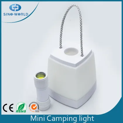 COB Led Camping Lights with A Flashlight