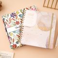 Aangepaste hardcover wekelijkse en maandelijkse doelplanner notebook