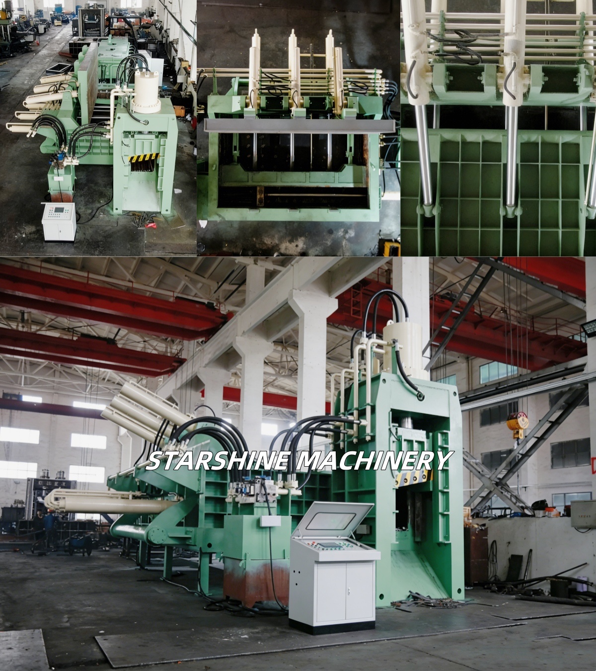 scrap shear balers
