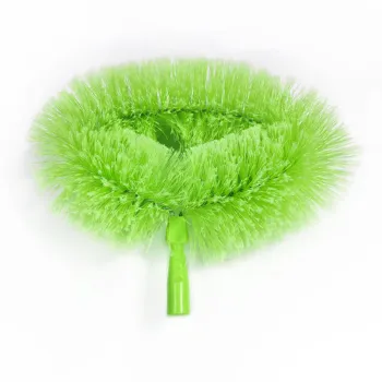 High Ceiling Spider Web Cleaner: Heavy Duty Ceiling Fan Brush with Extension Pole