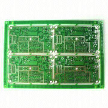 High-density Multilayer PCB with HASL Surface Finish and 0.2 or 0.14mm Minimum Width or Spacing