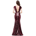 Sexy Backless Dress Women Sequins Prom Bridesmaid Dress Supplier