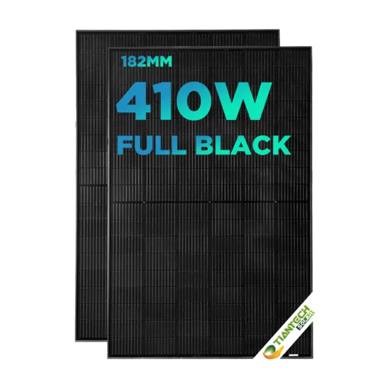 Better Efficiency All Black 182mm Half Cut Solar Panels