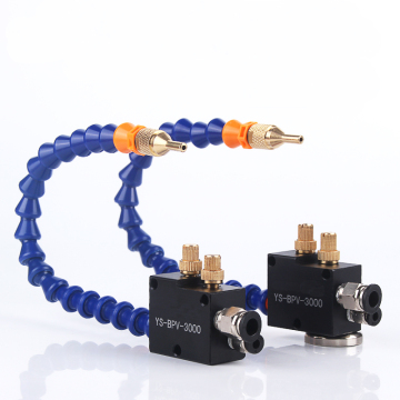 CNC Machine Oil Mist Cooling Sprayer System for Metal Cutting and Engraving