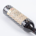 plastic wine bottle mesh sleeves net cover