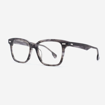 Classic Square Acetate Men's Optical Frames