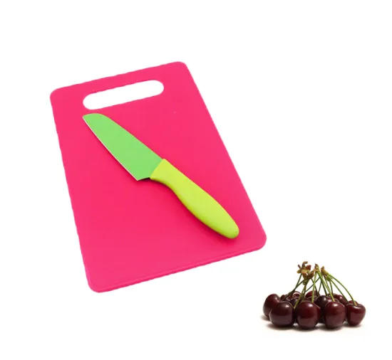 Wholesale Red plastic butcher chopping board