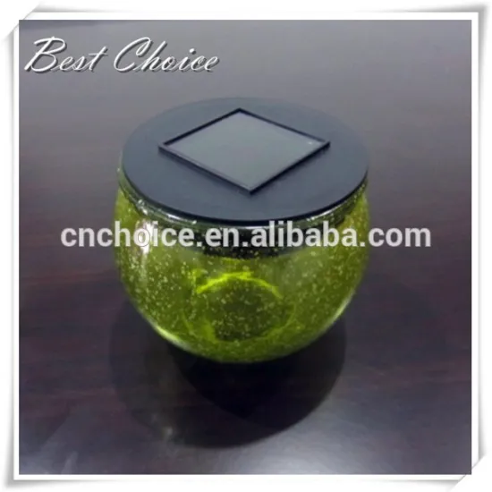 2015 Ningbo Promotional Solar Glass Jar light
