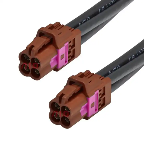 Mini Fakra Type A Black Female to Female