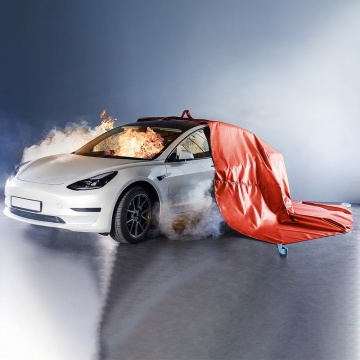 High Temperature Fire Blankets for Electric Vehicle Fires