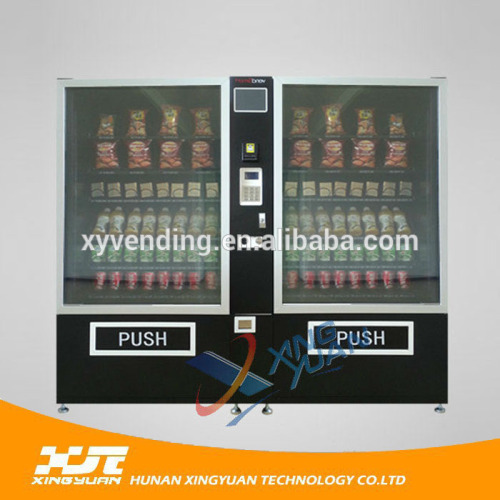 Big size combo vending machine for school hospital air port bus station