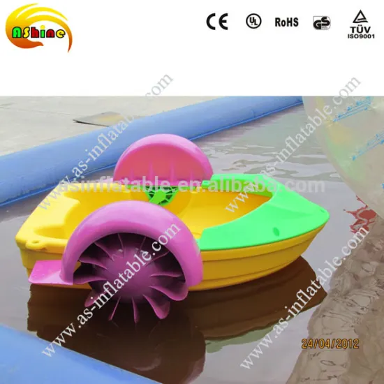 Big promotion!Kids water park power paddler boat with CE approved