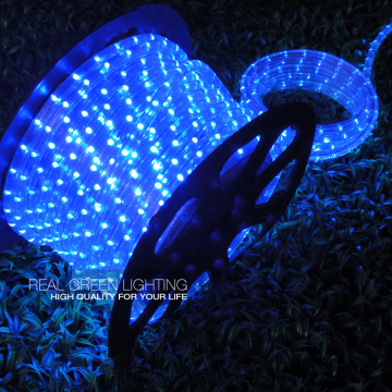 Hot sales 220V Crystal Blue LED Rope Light