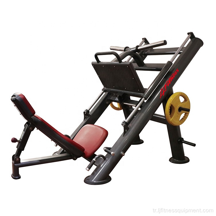 Spor Salon Ağırlığı Tekme 45 Derece Bacak Pres Makinesi