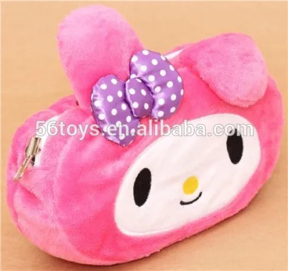 custom pencil case nici plush toys pencil case,stuffed s s animals rabbits,rabbit plush pencil case