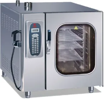 10-grid electric combination ovens, SCC models