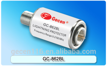 CATV / Satellite TV Lightning protector / arrester high performance Model GC-862BL