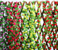 Plástico decorativo flores artificiais
