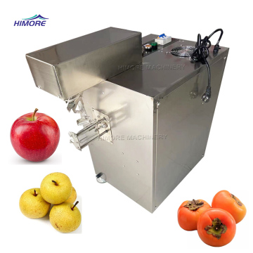 Automatic Fruit Peeler and Pedicle Remover Machine: Orange and Persimmon Peeling Equipment