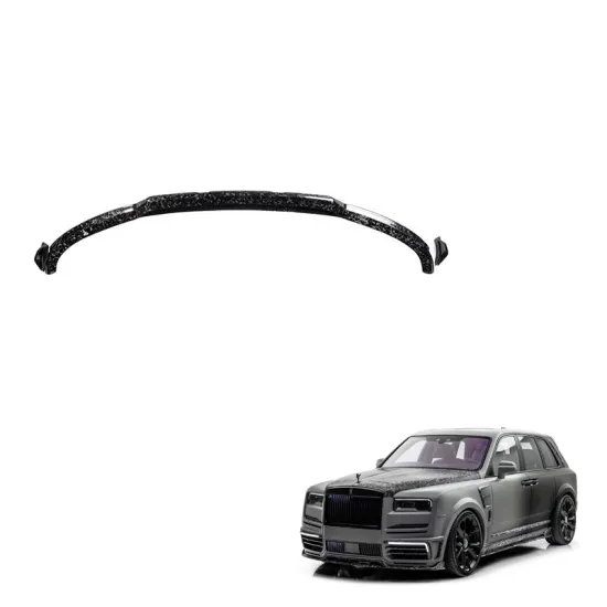 Langyu Carbon Fiber Front Splitter for Rolls Royce Cullinan
