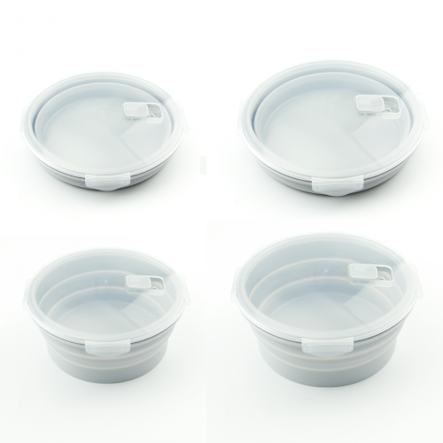Collapsible bento Lunch Box food shorage Container