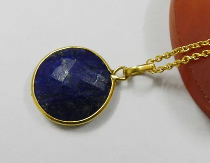 925 Sterling silver Lapis lazuli Pendant