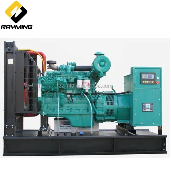 OEM Genset with Cummins Engine 160kW/200kVA Big Power Diesel Generator Set