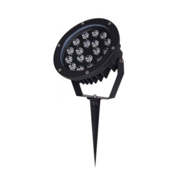 Dimmable Aluminum Black 18W CREE LED Spike Light