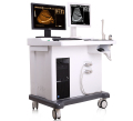 Mesin Ultrasound Trolley 3D medis dengan Workstation