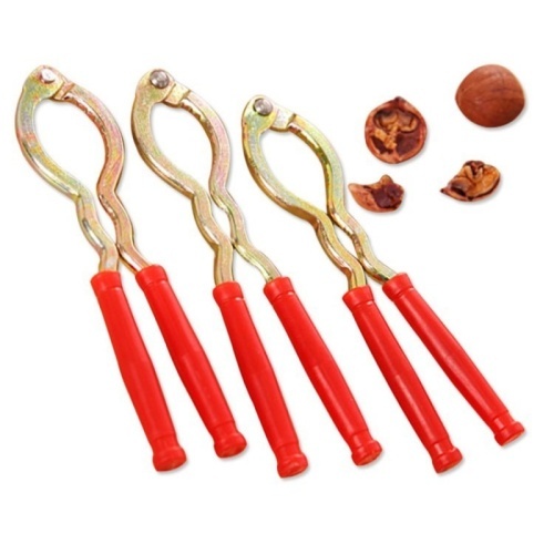 XUNZHE 1Pcs Metal walnut tool Nutcracker Sheller Crack almond Walnut Pecan Hazelnut Hazelnut Nut Kitchen Nut Clamp Clip Tool