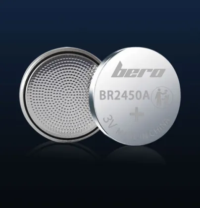 3V Lithium Fluorocarbon TPMS Button Batteries BR2450A
